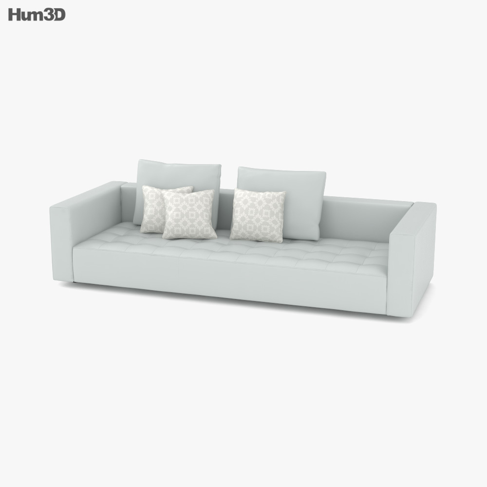 Zanotta Kilt Sofa Modèle 3D