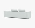 Zanotta Kilt Sofa 3d model