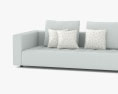 Zanotta Kilt Sofa 3D-Modell