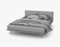 Zanotta Milano Bett 3D-Modell