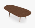 Zanotta Tweed Table 3d model