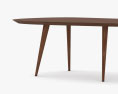 Zanotta Tweed Table 3d model