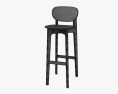 Zeitraum Zenso Bar chair 3d model