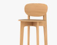 Zeitraum Zenso Bar chair 3D модель
