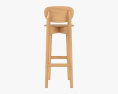Zeitraum Zenso Bar chair 3D 모델 