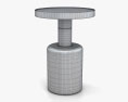 Zuiver Glam Side table 3D 모델 