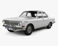 GAZ 24 Volga 1967 Modello 3D