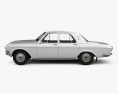 GAZ 24 Volga 1967 3D模型 侧视图