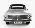 GAZ 24 Volga 1967 3D模型 正面图