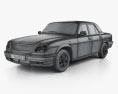 GAZ 31105 Volga 2009 3D 모델  wire render