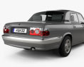 GAZ 31105 Volga 2009 3D 모델 