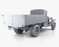 GAZ-AA Flatbed Truck 1932 3d model