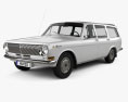 GAZ 24 Volga combi 2024 3D-Modell