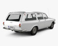 GAZ 24 Volga combi 2024 3D 모델  back view