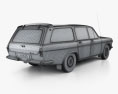 GAZ 24 Volga combi 2024 3D 모델 