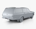 GAZ 24 Volga combi 2024 3Dモデル