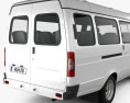 GAZ 3221 Gazelle Passenger Van 2000 3D模型