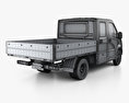 GAZ Gazelle Next Cabina Doppia Flatbed Truck 2017 Modello 3D