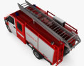 GAZ Gazelle Next Fire Truck 2022 3d model top view