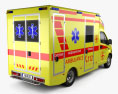 GAZ Gazelle Next Ambulance 2022 3d model back view