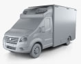 GAZ Gazelle Next Ambulance 2022 3d model clay render