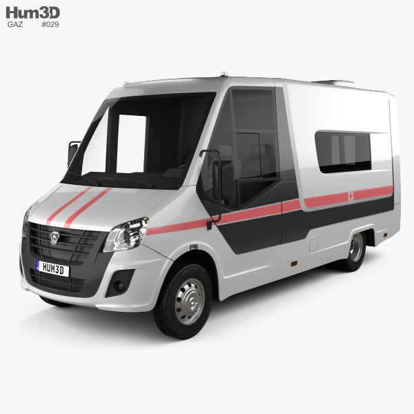 GAZ Gazelle Next Ambulance 2022 3D model