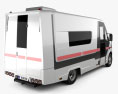GAZ Gazelle Next Ambulanz 2022 3D-Modell Rückansicht