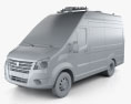 GAZ Gazelle Next Ambulancia Luidor 2022 Modelo 3D clay render