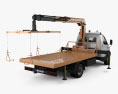 GAZ Gazelle Valday 拖车 2022 3D模型 后视图