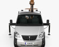 GAZ Gazelle Valday Abschleppwagen 2022 3D-Modell Vorderansicht