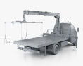 GAZ Gazelle Valday Abschleppwagen 2022 3D-Modell