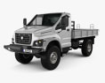 GAZ Sadko Next Flatbed Truck 2023 3d model