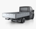 GAZ Gazelle Next Cabina Simple Flatbed 2022 Modelo 3D