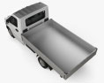 GAZ Gazelle Next Cabina Simple Flatbed 2022 Modelo 3D vista superior