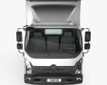 GAZ Valdai NEXT Box Truck 2022 3d model front view