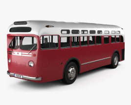3D model of GM Old Look Transit Bus 1953
