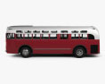 GM Old Look Transit Bus 1953 3d model side view