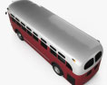 GM Old Look Transit Bus 1953 3d model top view