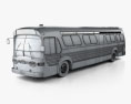 GM New Look TDH-5303 bus 1968 3d model wire render