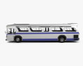 GM New Look TDH-5303 bus 1968 3d model side view