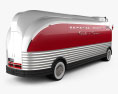 GM Futurliner バス 1940 3Dモデル 後ろ姿