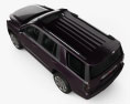 GMC Yukon Denali 2017 3D модель top view