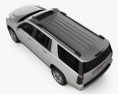 GMC Yukon XL 2017 3d model top view