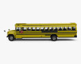 GMC B-Series 통학 버스 2000 3D 모델  side view