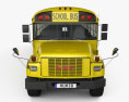 GMC B-Series School Bus 2000 3d model front view