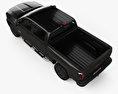 GMC Sierra 1500 Crew Cab Short Box All Terrain 2020 Modello 3D vista dall'alto