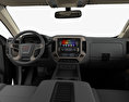 GMC Sierra 1500 Crew Cab Short Box AllTerrain with HQ interior 2017 3d model dashboard