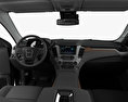 GMC Yukon Denali com interior 2017 Modelo 3d dashboard