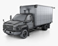 GMC Topkick C5500 Box Truck 2010 3d model wire render