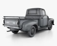 GMC 9300 Pickup Truck 1952 3D模型